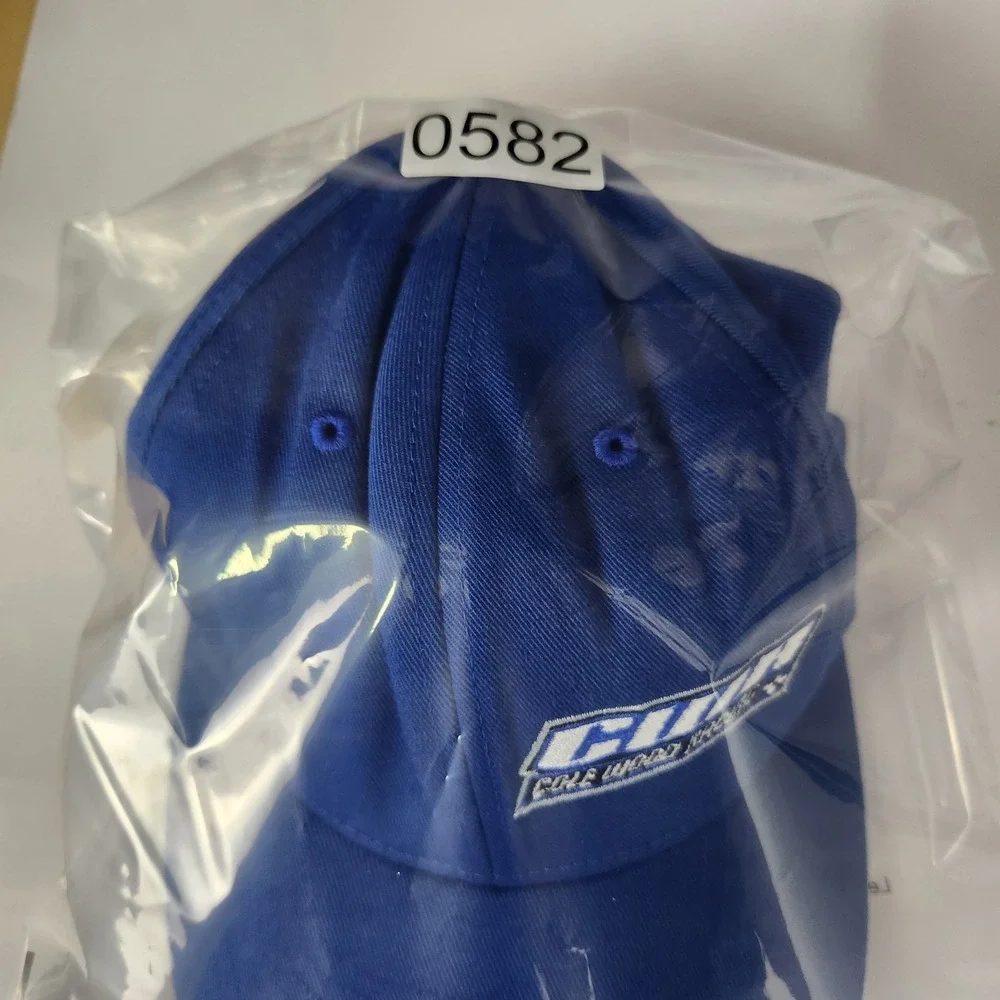 Cole Wodd Racing Flexfit Hat Blue Embroidered Logo‎ 17W Stretch L-XL NASCAR
